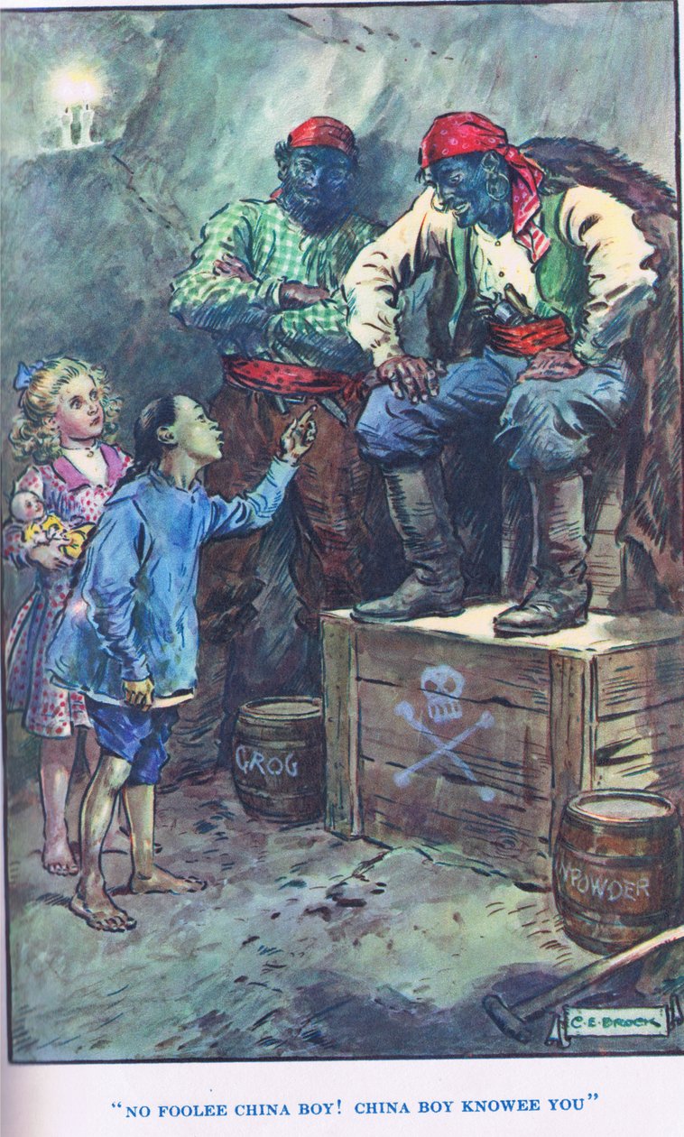 Queen of the Pirate Isle, illustration from 