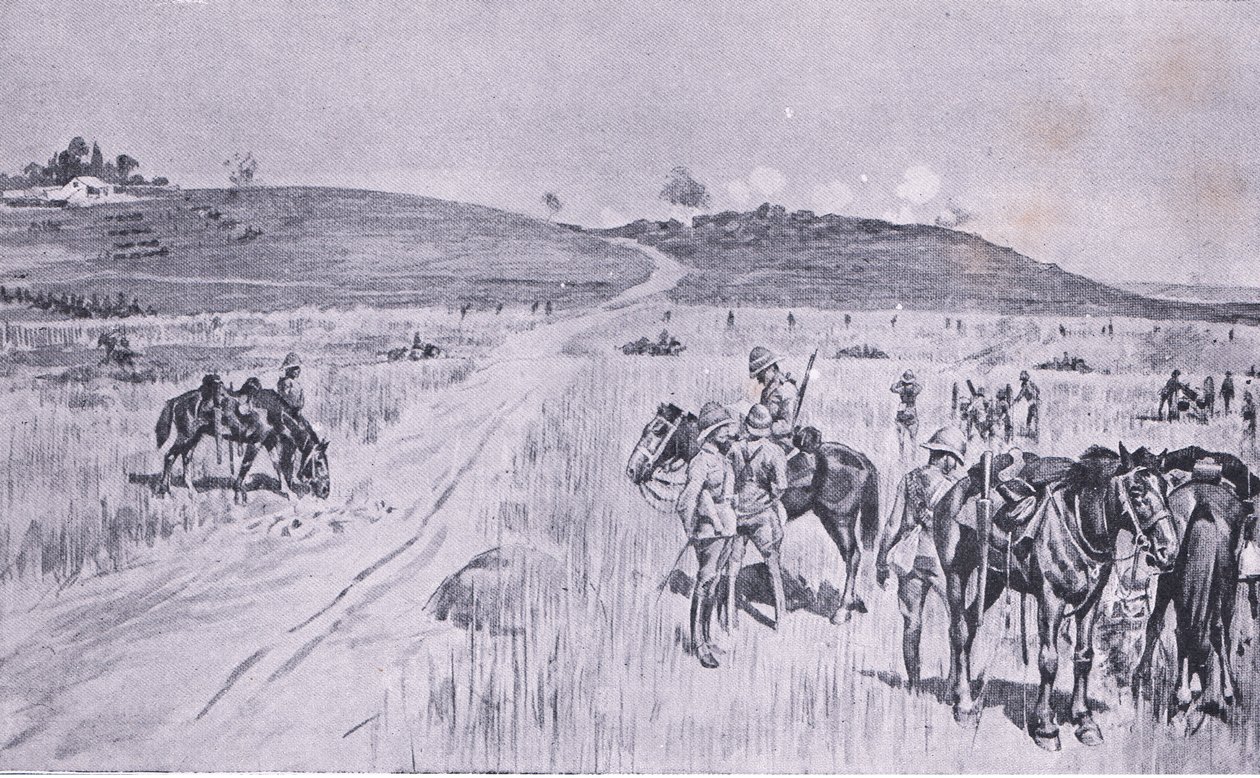 The Relief of Vryheid, from After Pretoria: The Guerilla War by Charles Edwin Fripp