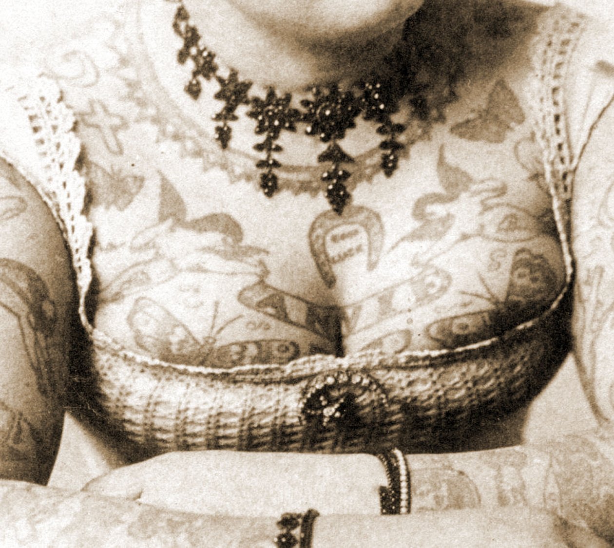 Close-up of Annie Howard