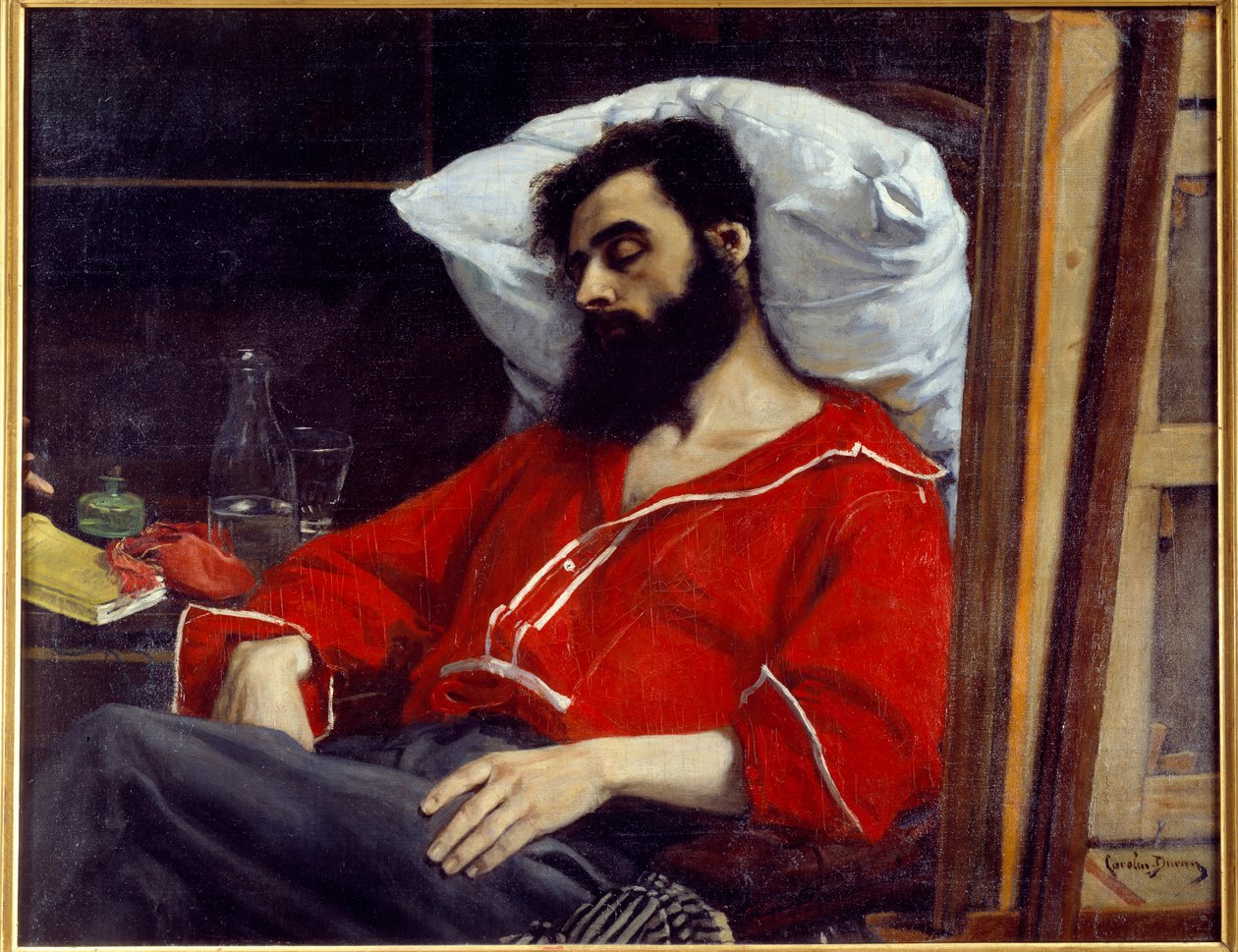 He convalescent or hurt him by Charles Emile Auguste Carolus-Duran