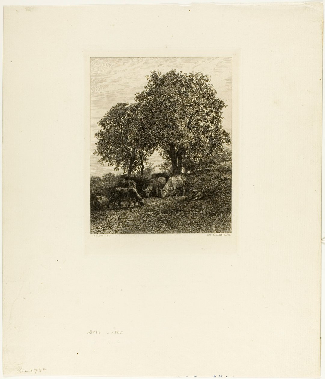 The Rest by Charles Emile Jacque