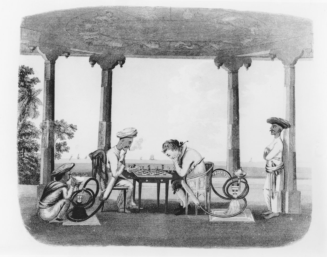 Smoking the Hookah, plate 43 from 