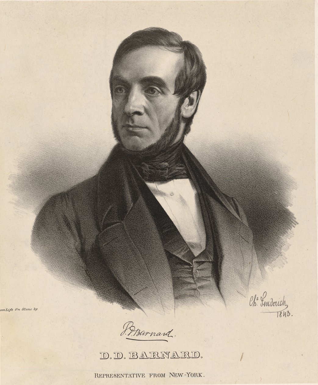 Daniel Dewey Barnard by Charles Fenderich