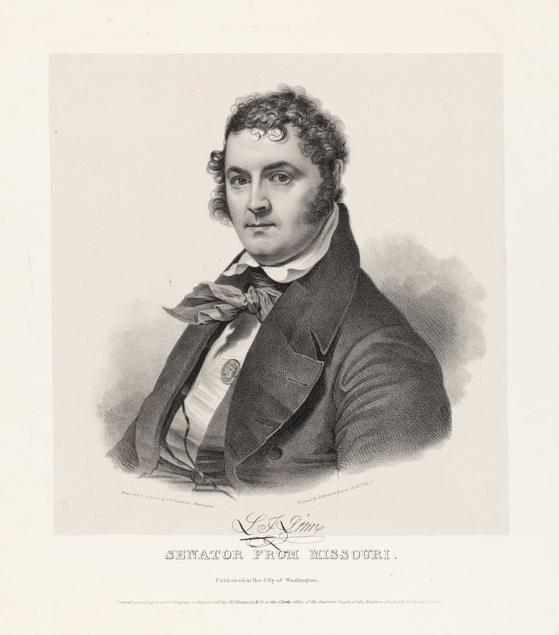 Dr. Lewis Fields Linn by Charles Fenderich