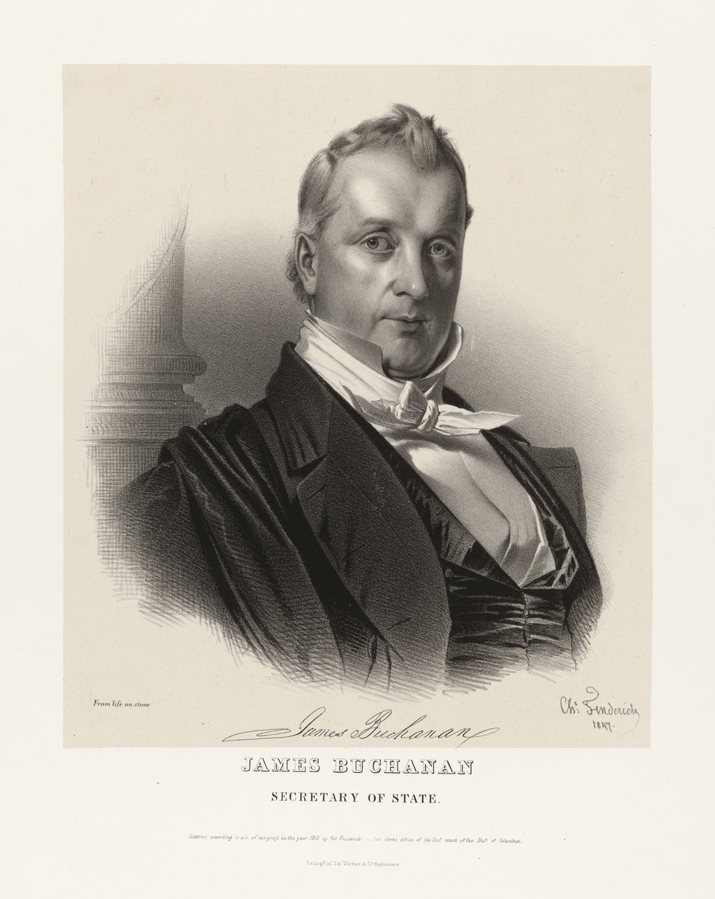 James Buchanan by Charles Fenderich