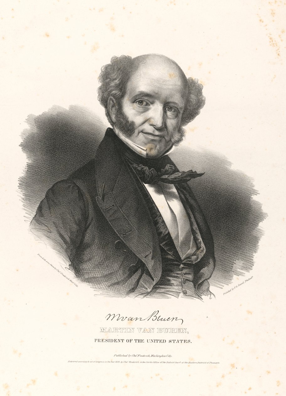 Martin Van Buren by Charles Fenderich
