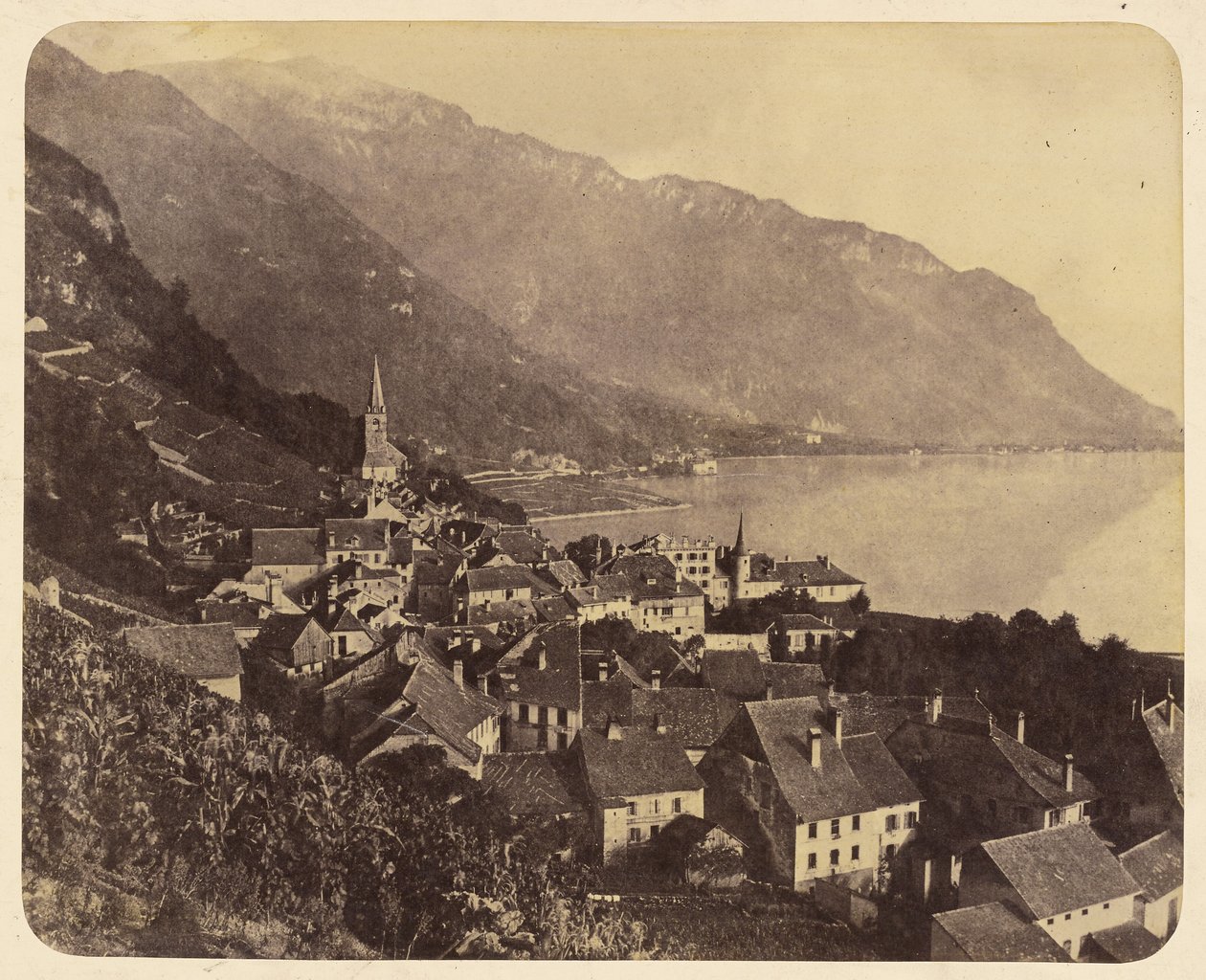 City Along Shore by Charles Fortunat Paul Casimir Perier