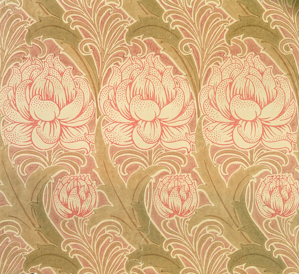 Wallpaper Designed by Voysey, Victorian by Charles Francis Annesley Voysey