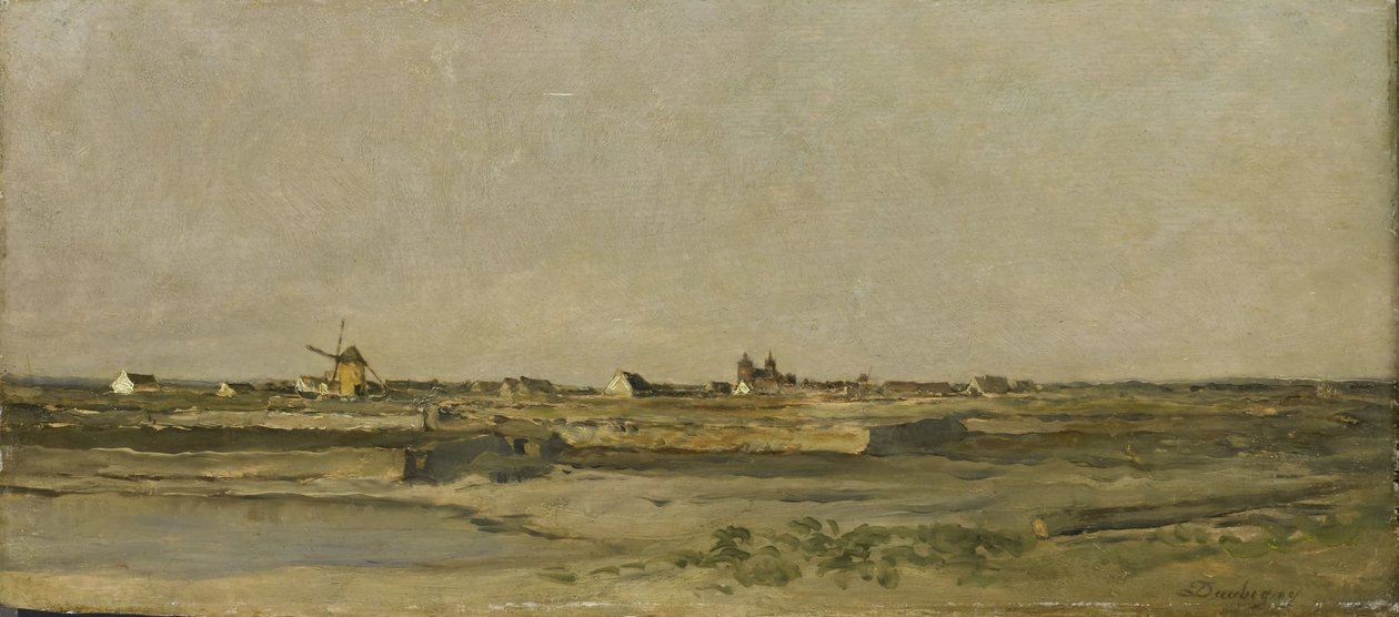 Landscape by Charles Francois Daubigny