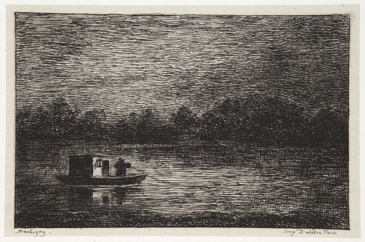 Night Voyage by Charles Francois Daubigny