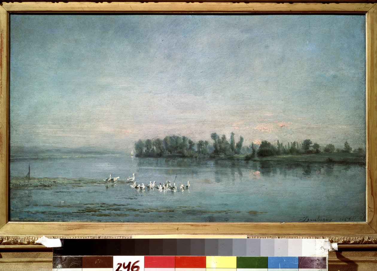 Morning by Charles Francois Daubigny