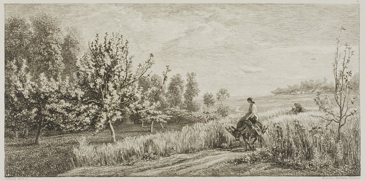 Spring by Charles Francois Daubigny