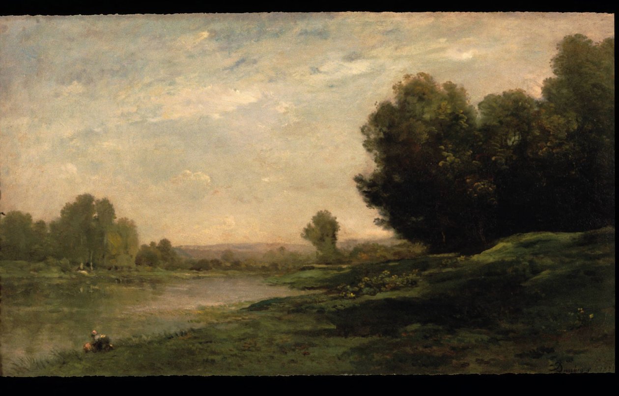 The Banks of the Oise by Charles Francois Daubigny