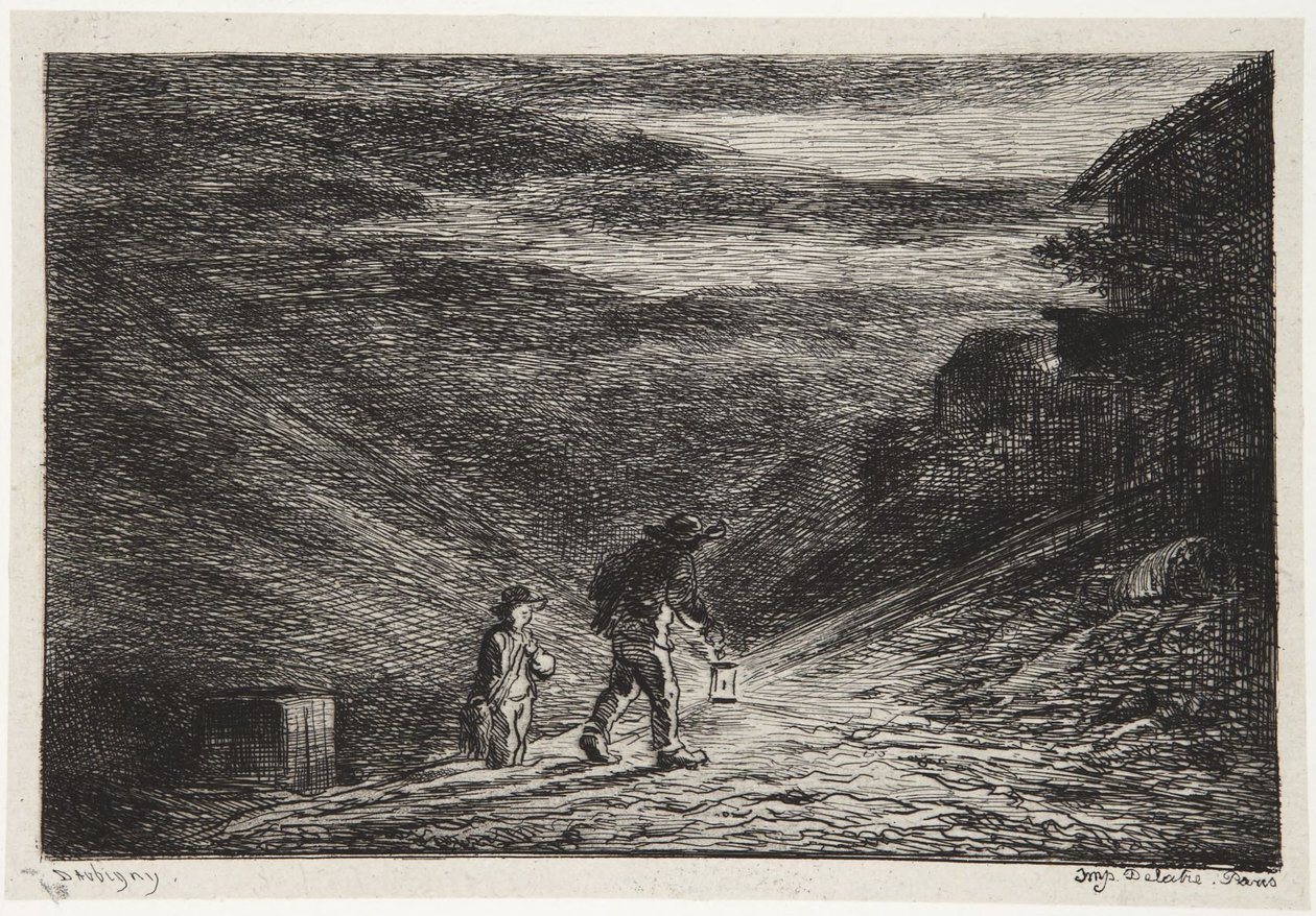 The Search for an Inn by Charles Francois Daubigny