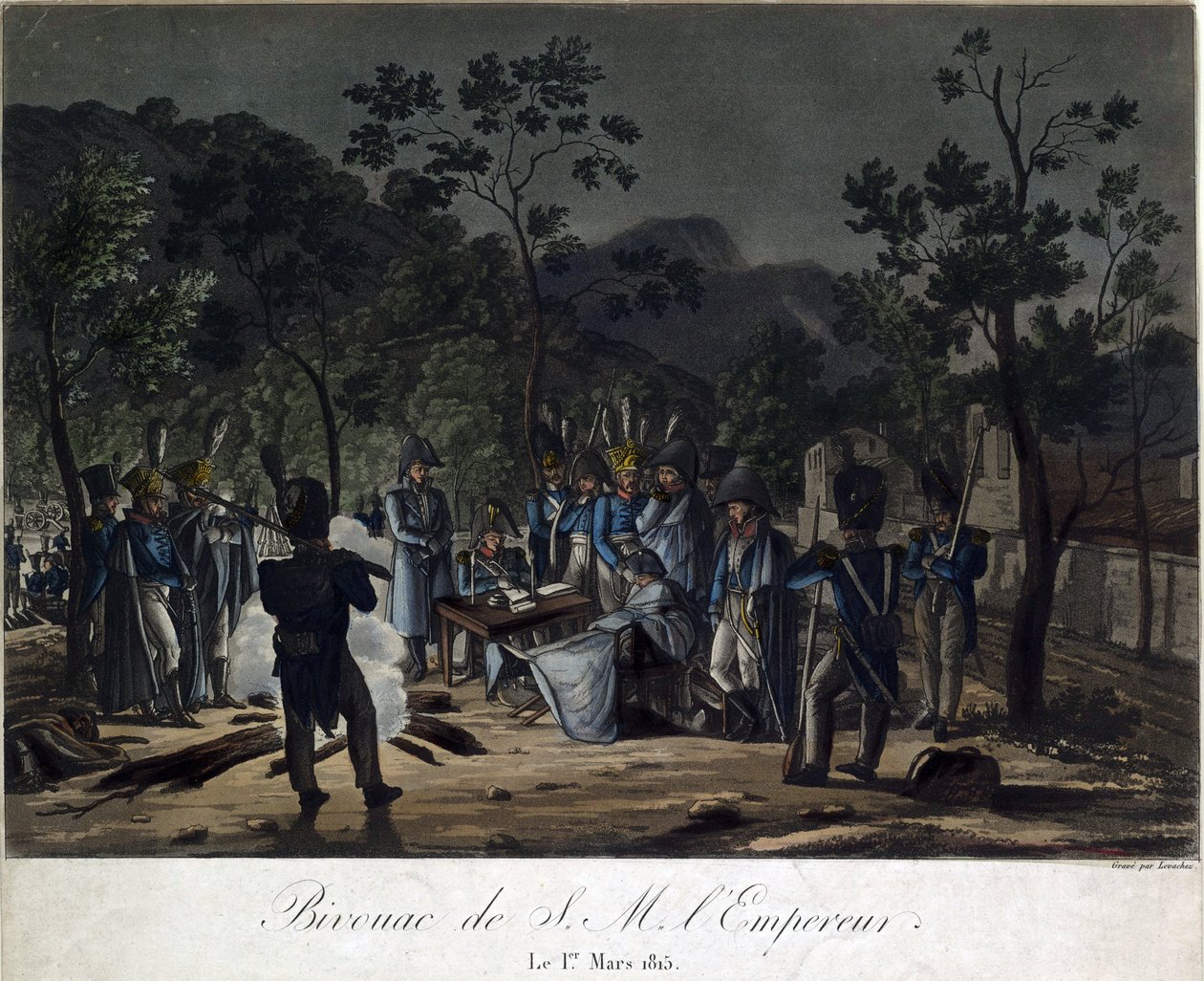 The Return of Napoleon from Elba. Napoleon
