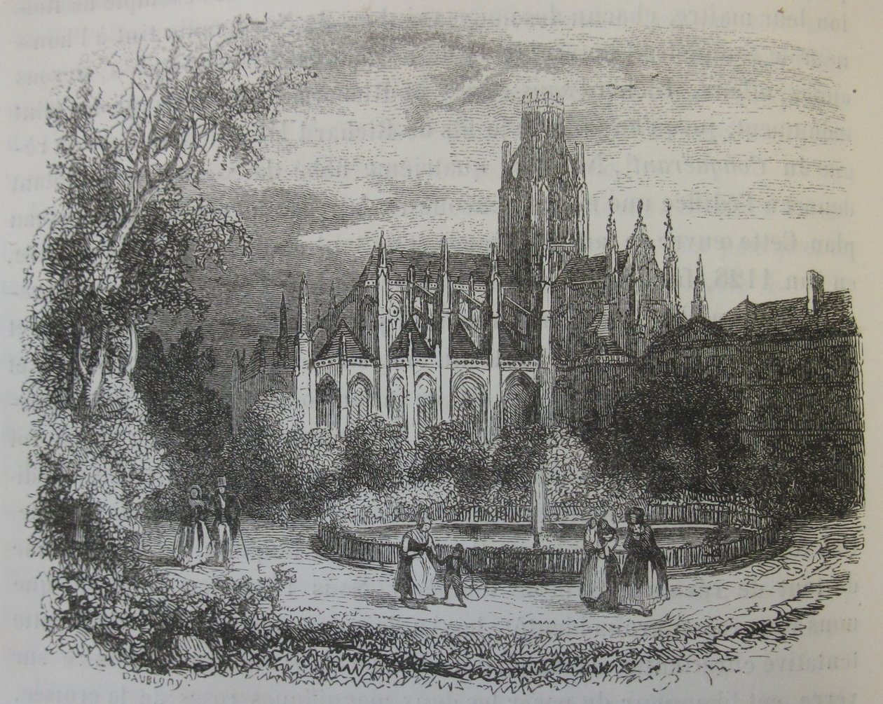 Normandy Jules Janin Illustration 52 by Charles Francois Daubigny