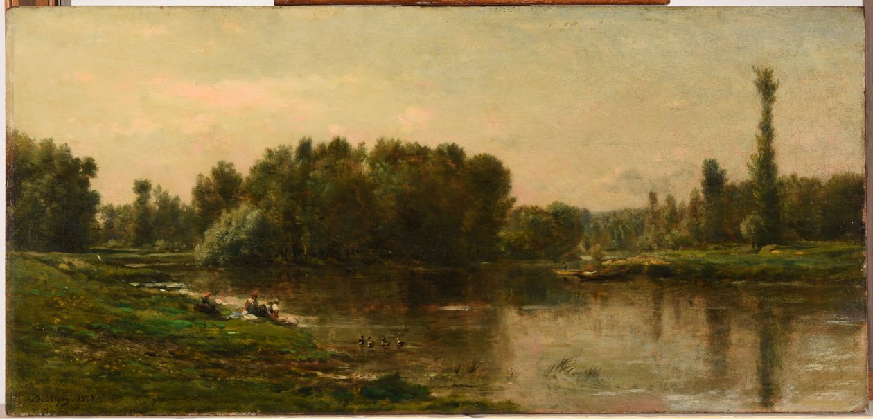 The Banks of the Oise by Charles Francois Daubigny