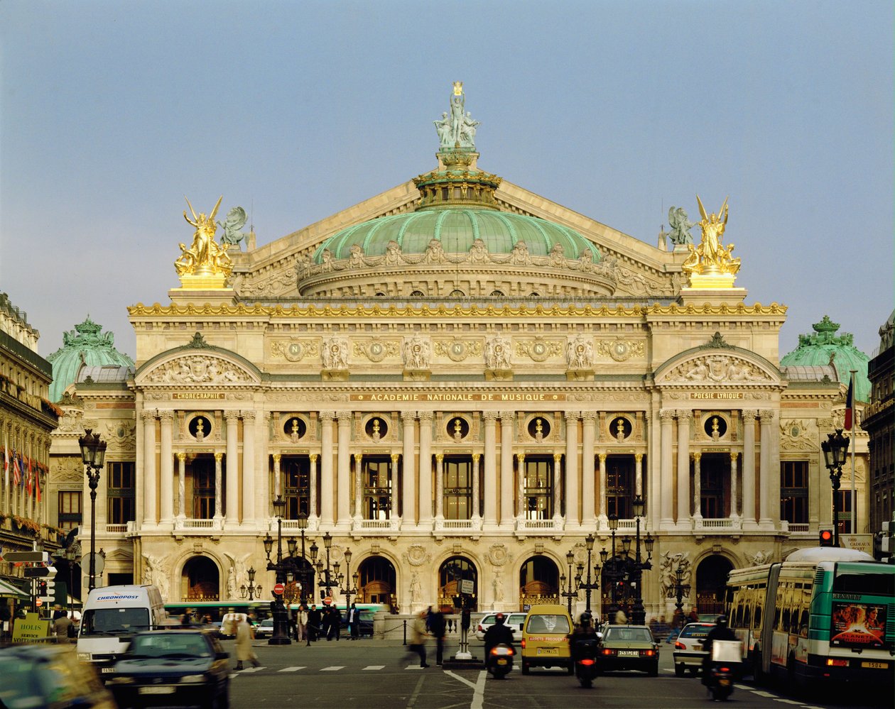 Palais Garnier, the Paris Opera House by Charles Garnier