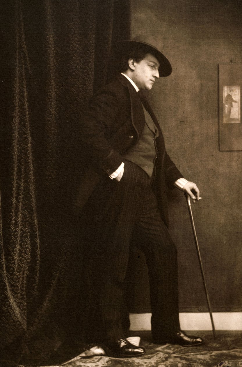 Portrait of Sacha Guitry, c. 1905 by Charles Gerschel