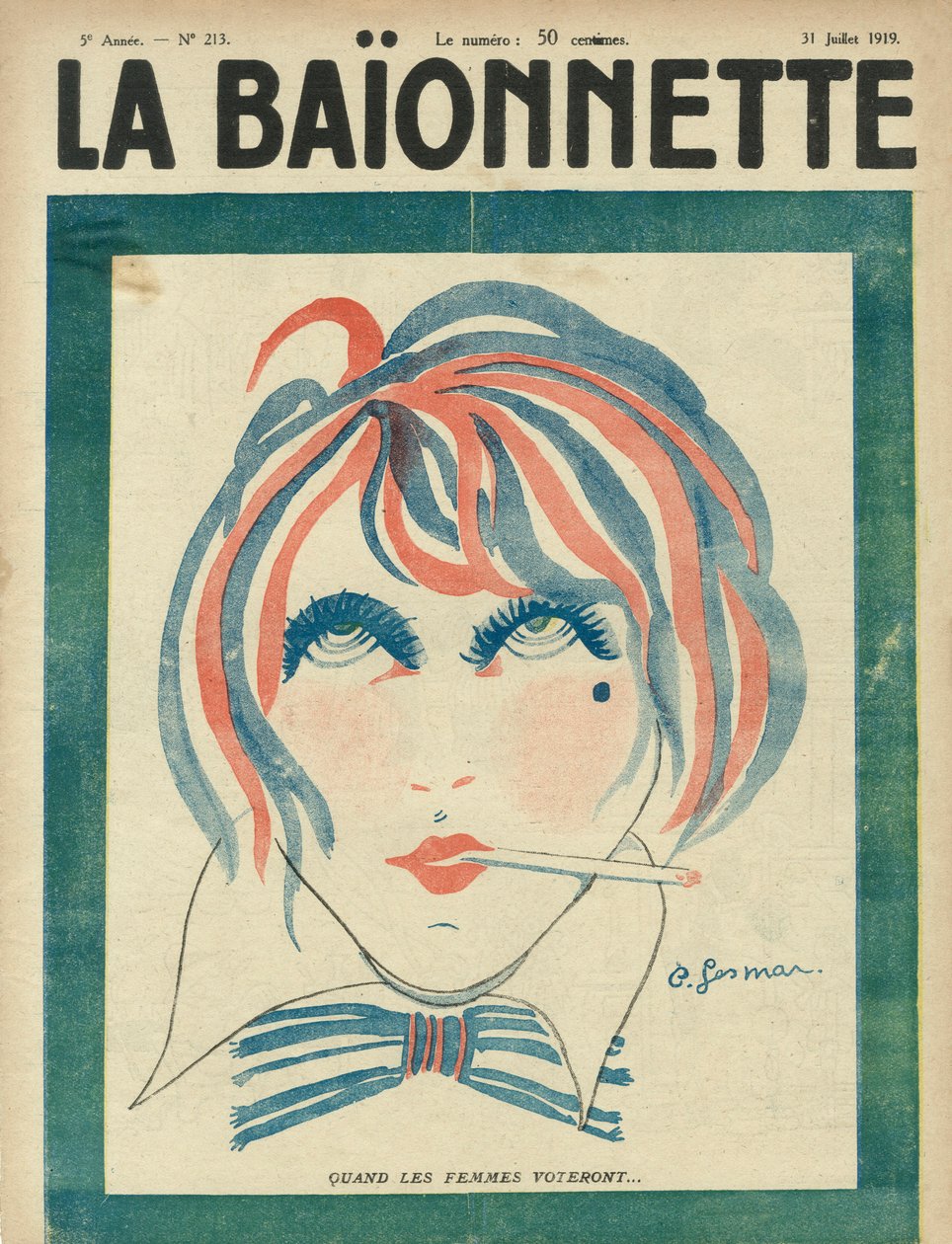 Cover of the Newspaper 