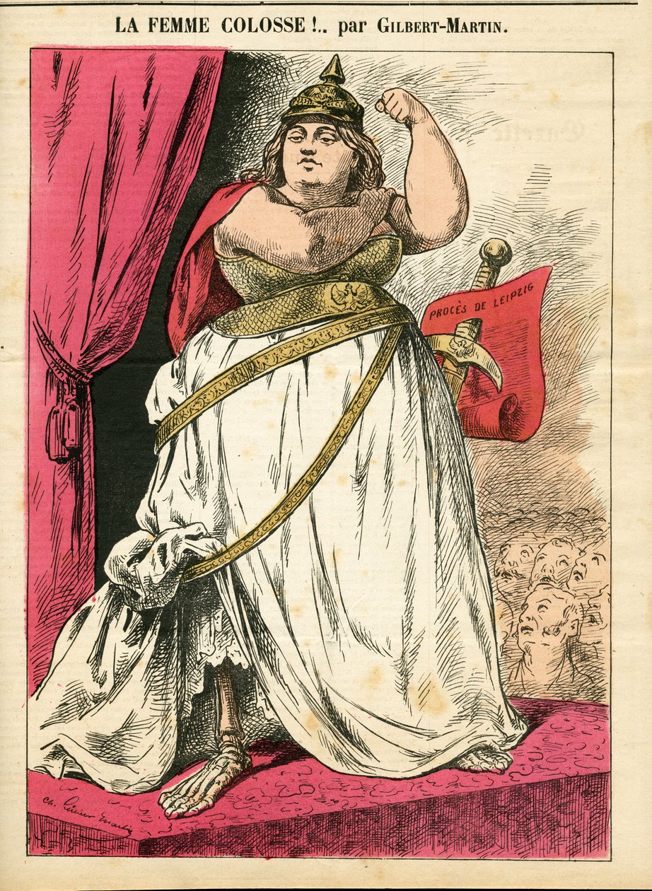 Cover of Le Don Quixote, number 679, Satirical in Colors by Charles Gilbert Martin