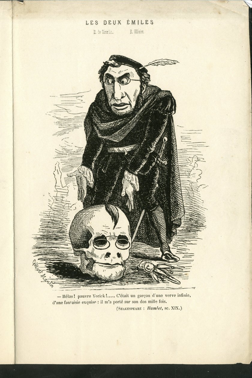 Illustration by Charles Gilbert-Martin in Contemporary Grimaces by Charles Gilbert Martin