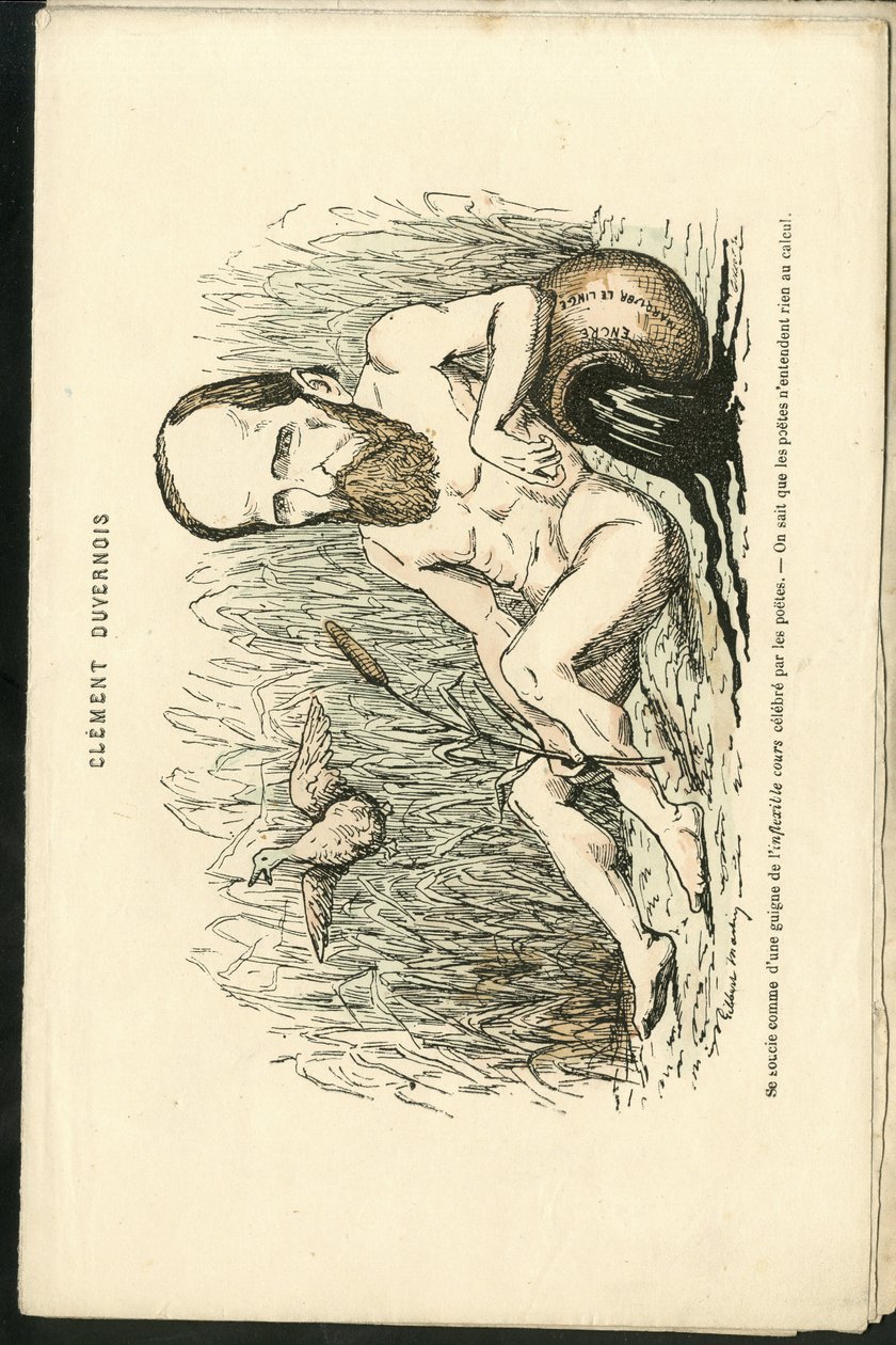 Illustration by Charles Gilbert-Martin in Contemporary Grimaces by Charles Gilbert Martin