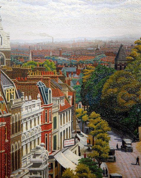 View of London by Charles Ginner