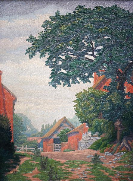 Woodlane Farm, Bearley by Charles Ginner