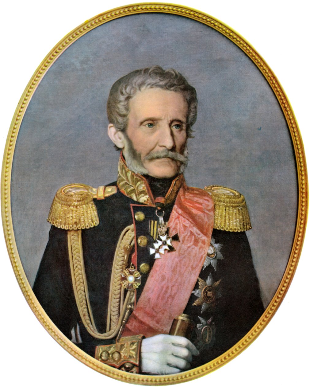 Antoine Henri Jomini by Charles Gleyre