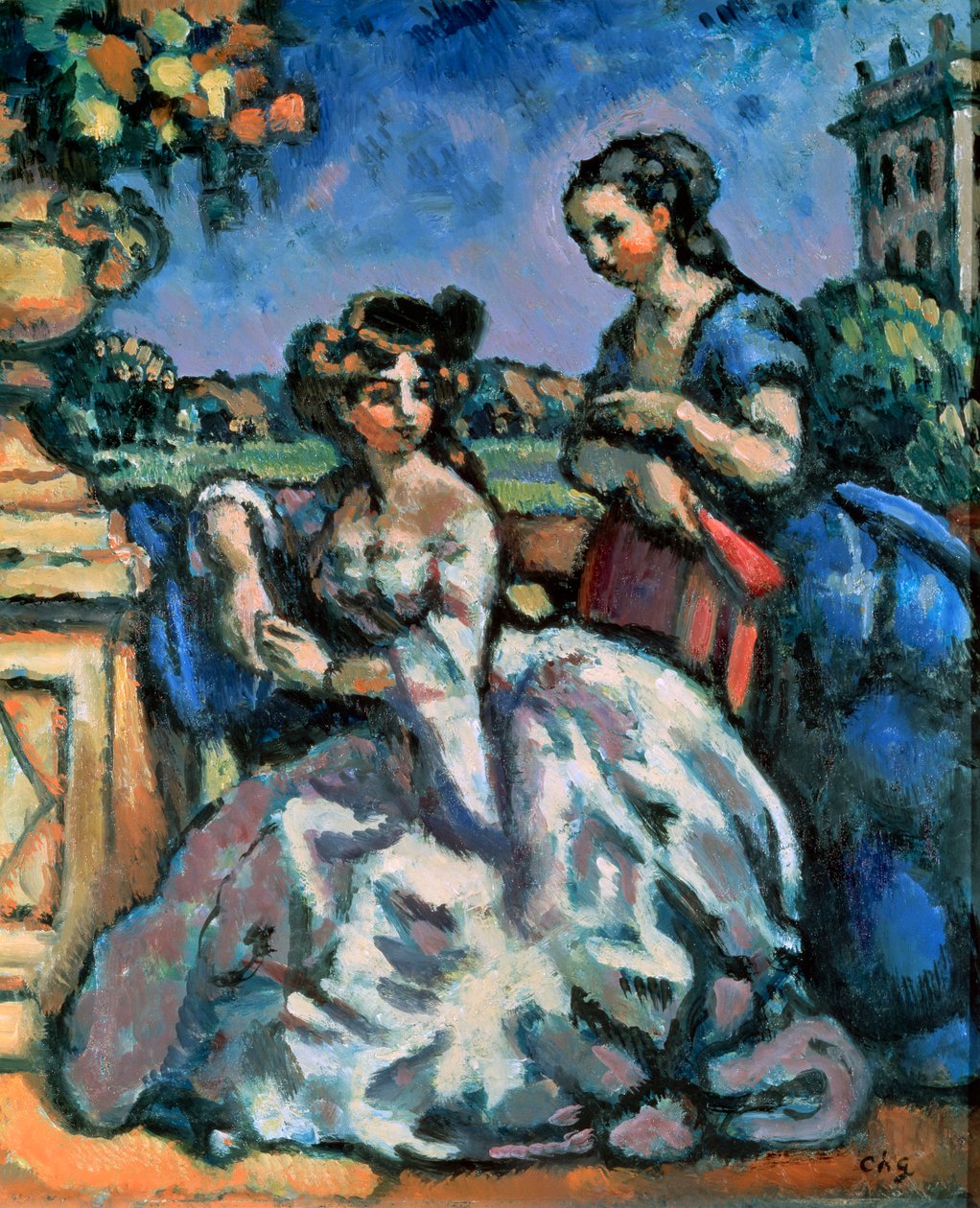 The Terrace by Charles Guerin