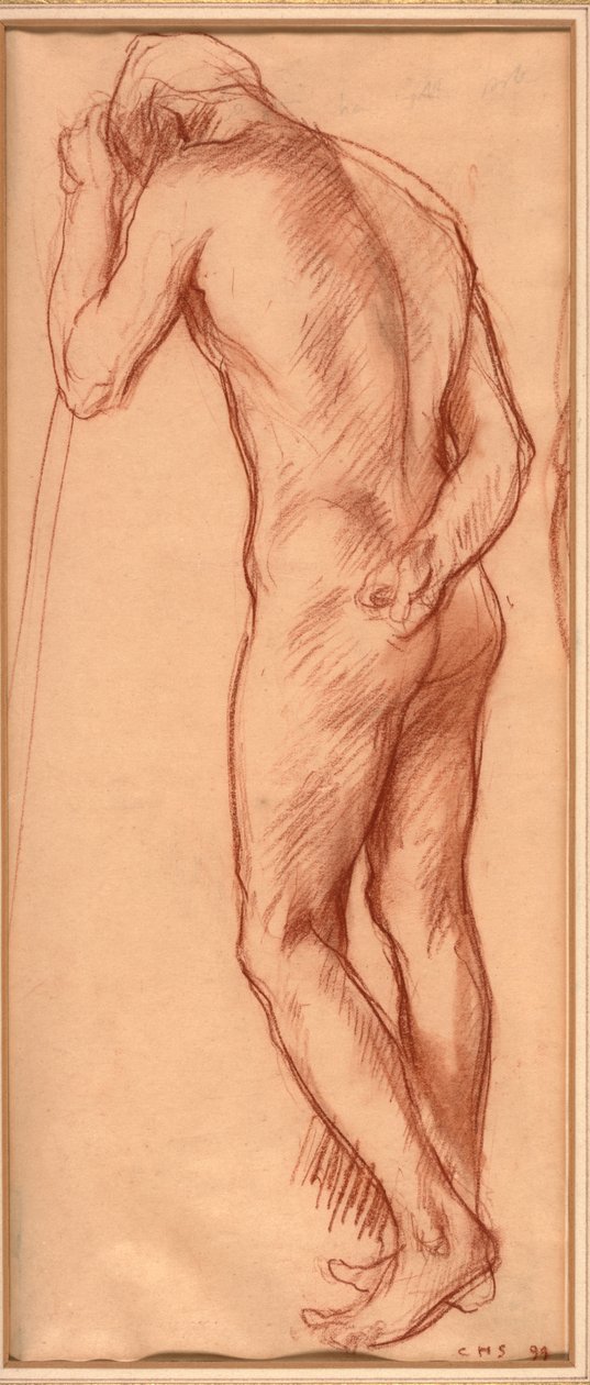 Male Nude by Charles Haslewood Shannon