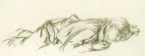 Sleeping Boy by Charles Haslewood Shannon