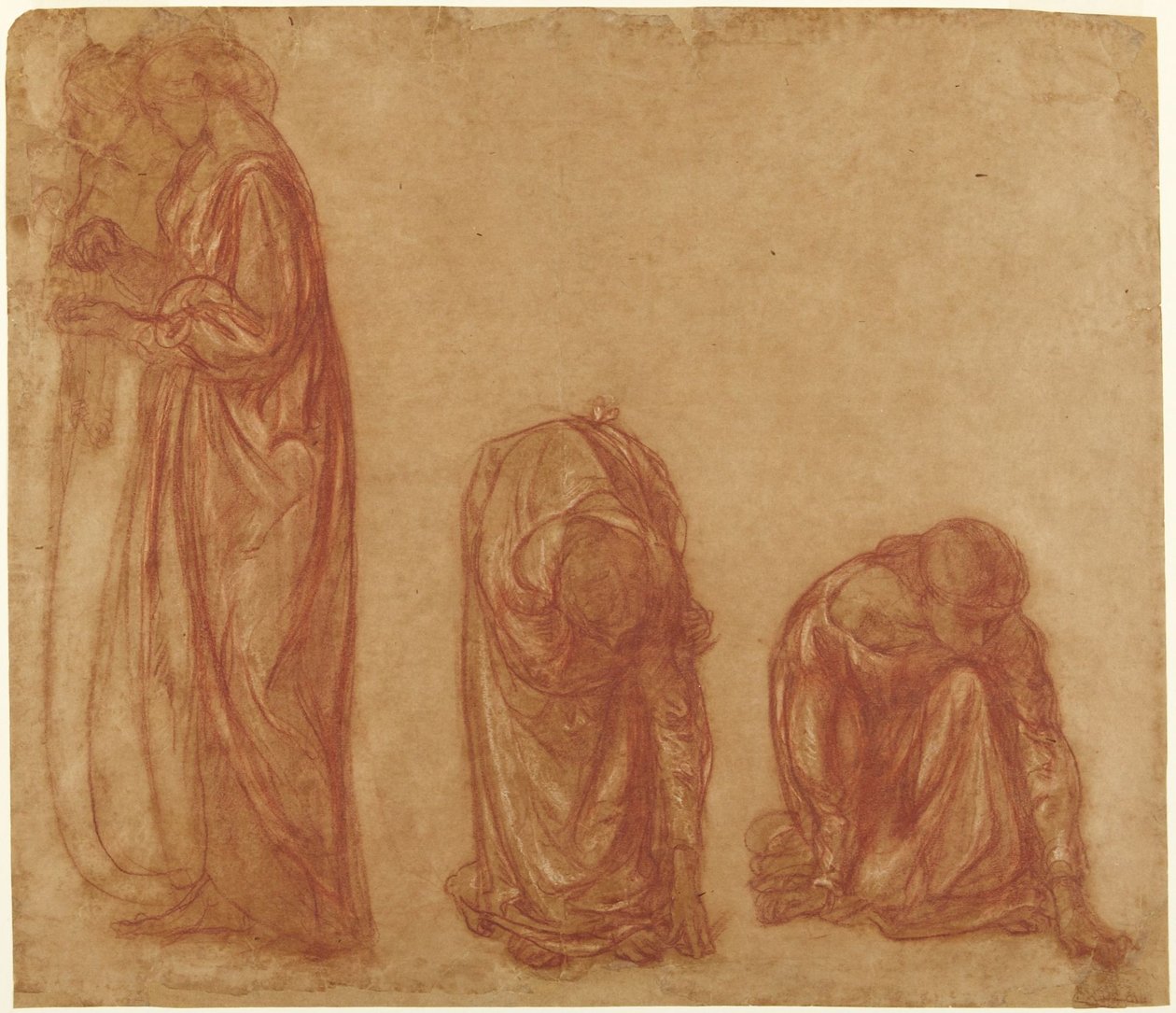 Studies of Robed Women by Charles Haslewood Shannon