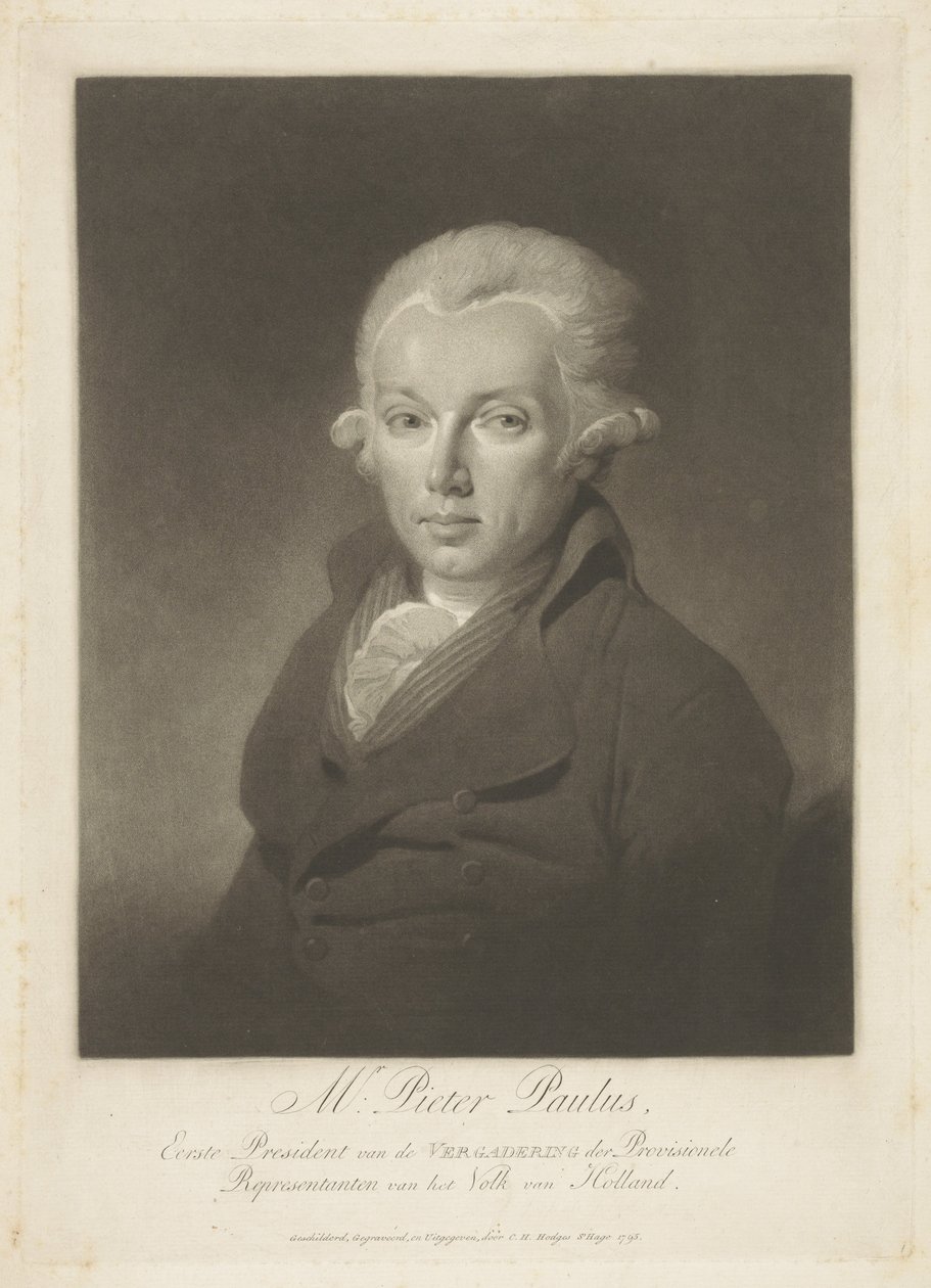 Portrait of Pieter Paulus by Charles Howard Hodges