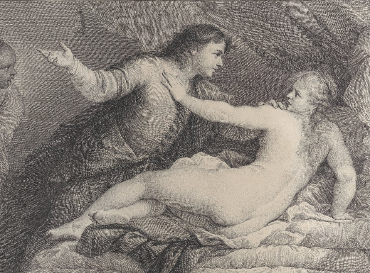 Tarquin and Lucretia, 1752 by Charles Hutin