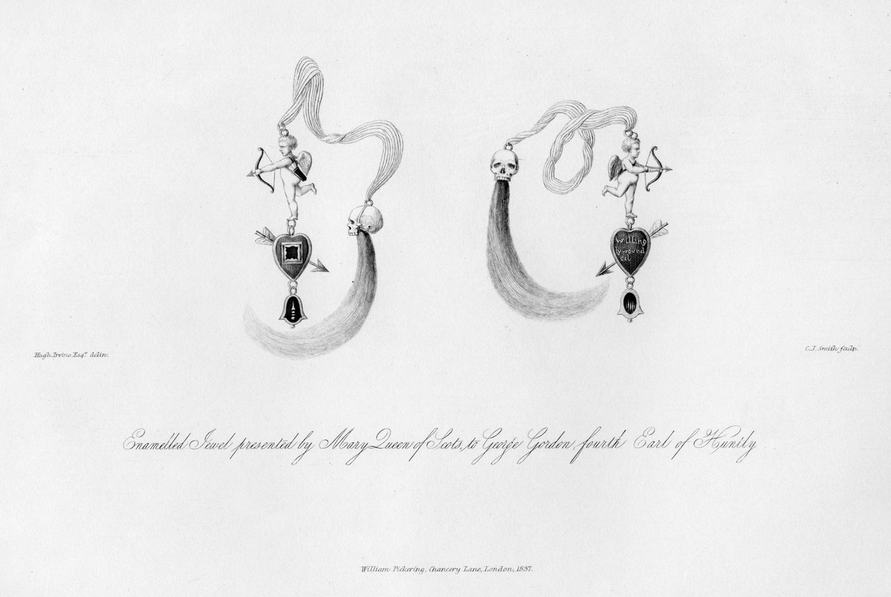 Enamelled jewel presented by Mary Queen of Scots, to George Gordon by Charles J. Smith