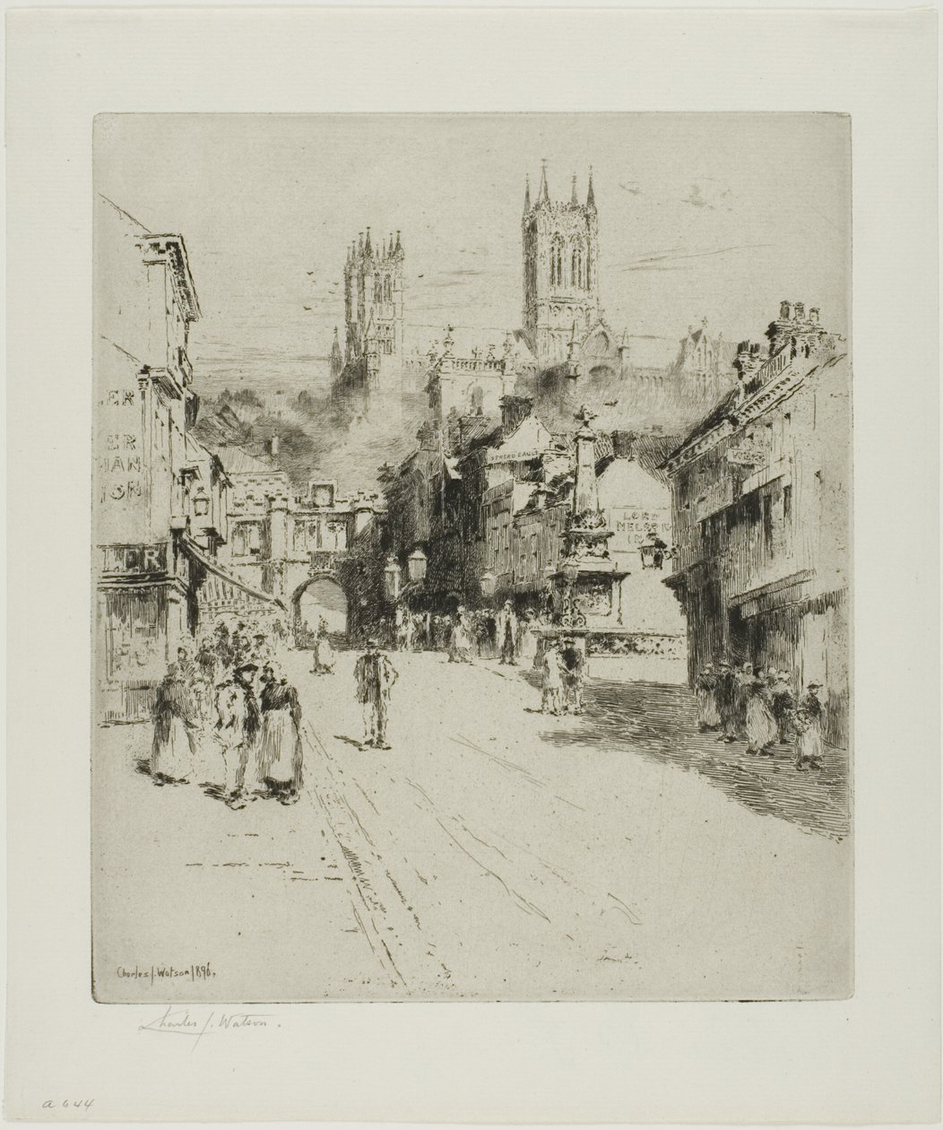 Lincoln Cathedral by Charles John Watson