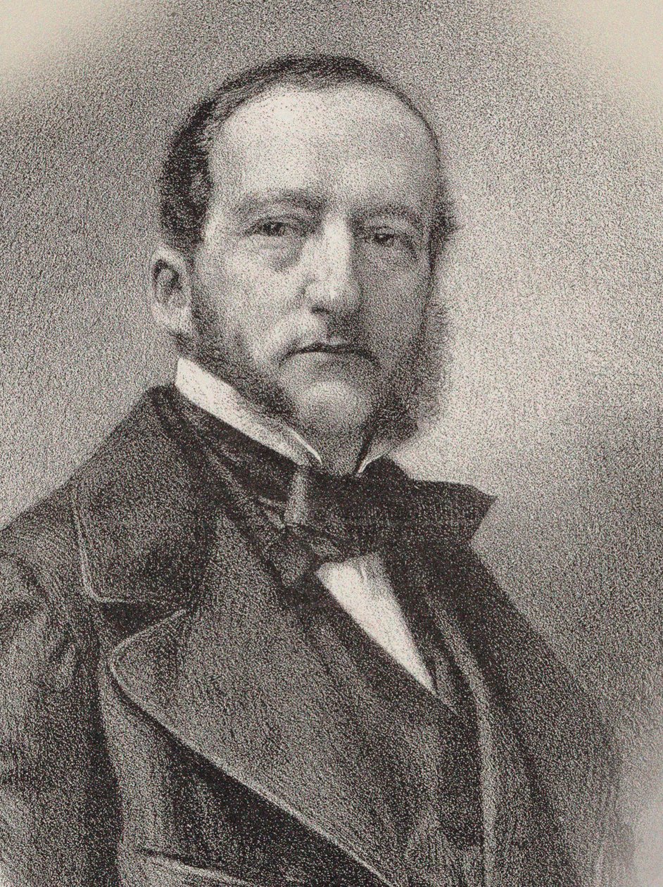 Portrait of the Pianist and Composer Sigismund Thalberg by Charles Kreutzberger