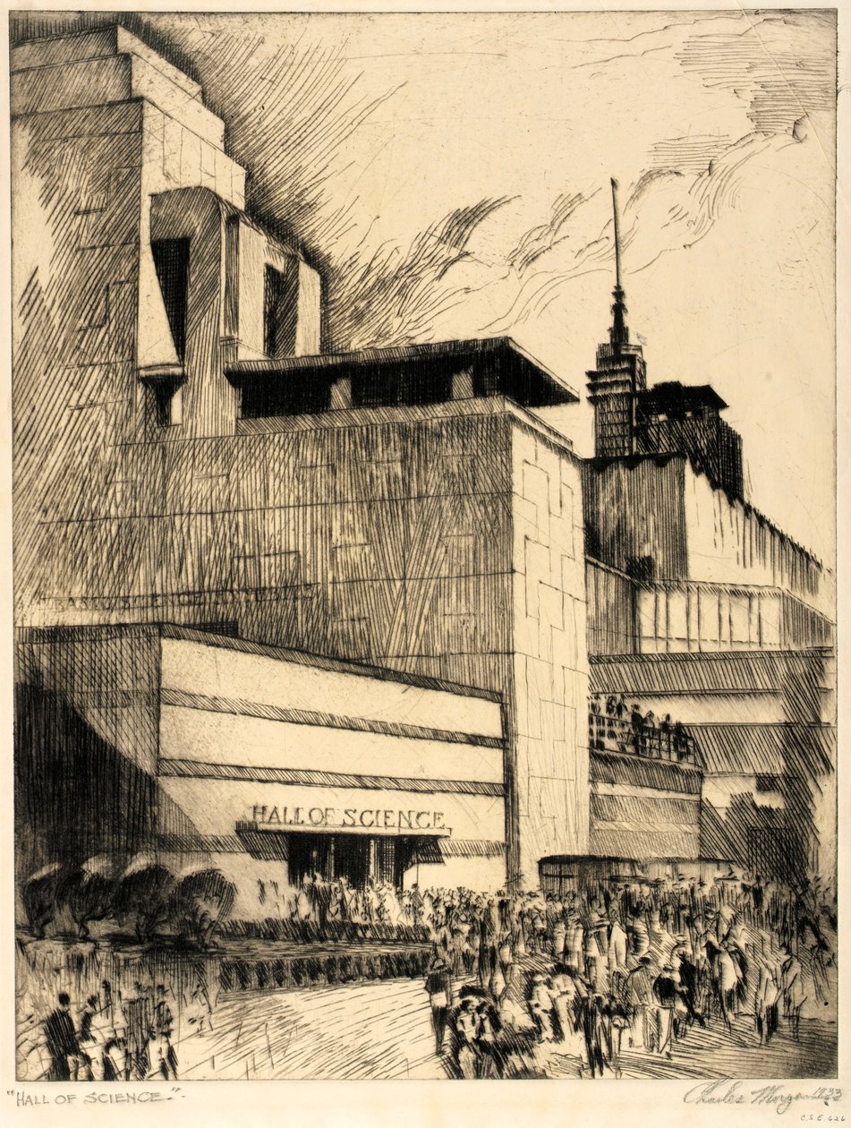 Hall of Science, Chicago Fair by Charles L. Morgan