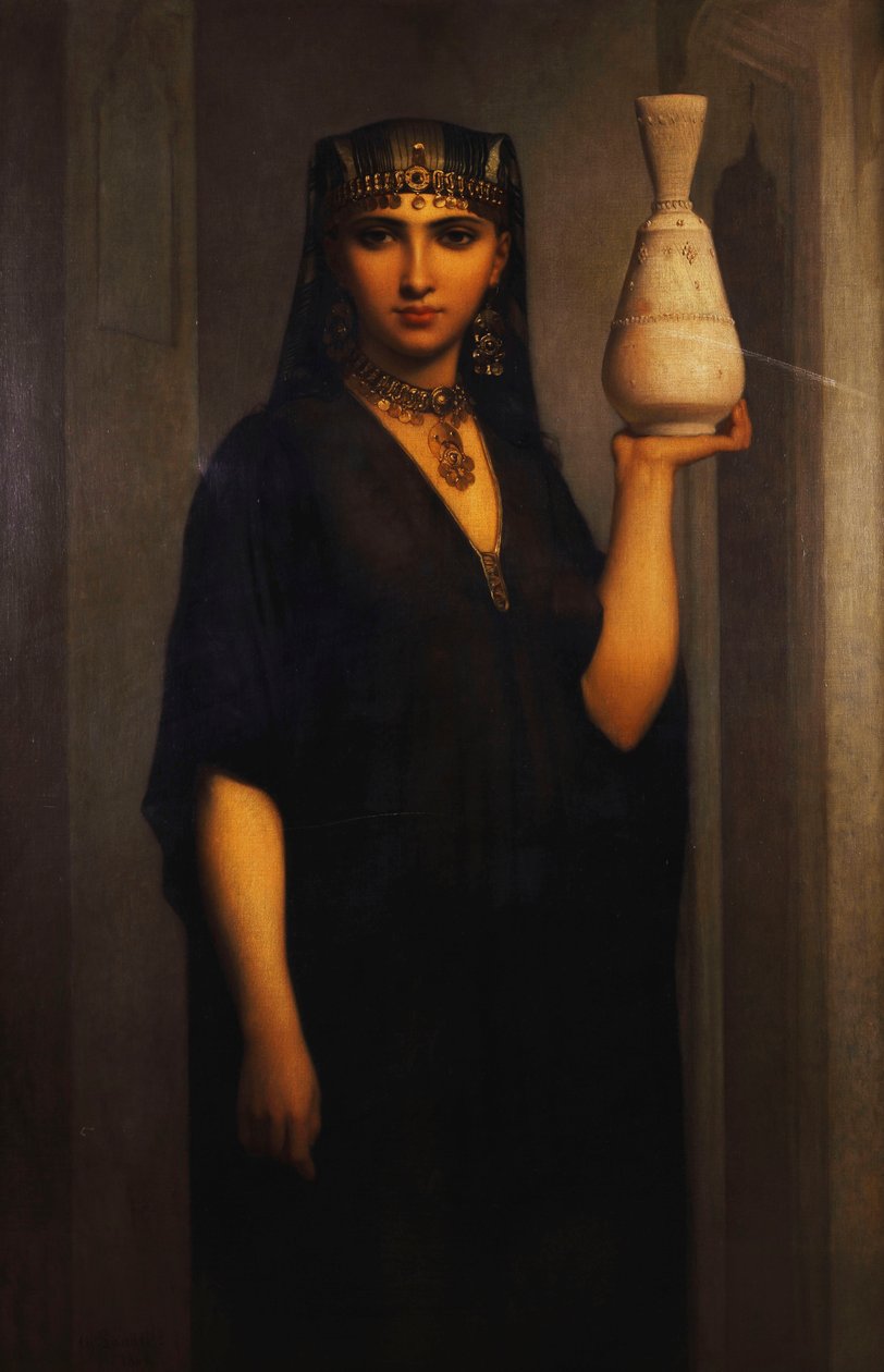 Peasant Woman; Femme Fellah, 1869 by Charles Landelle