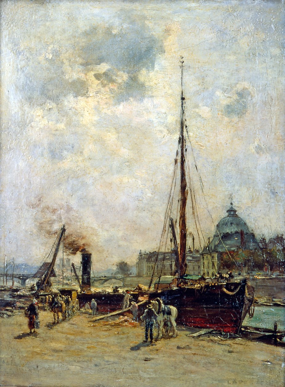 View of the Institute by Charles Lapostolet