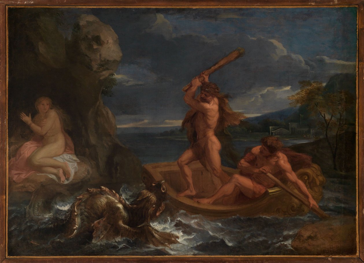 Heracles Frees Hesione by Charles Le Brun