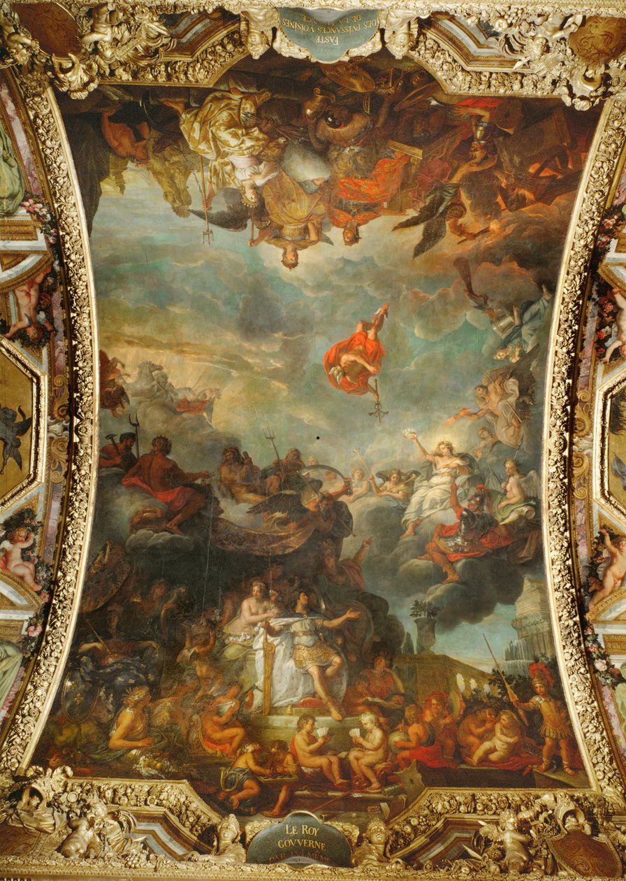 Louis XIV Governs Alone by Charles Le Brun