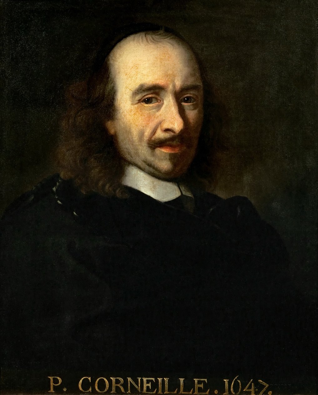 Portrait of Pierre Corneille by Charles Le Brun