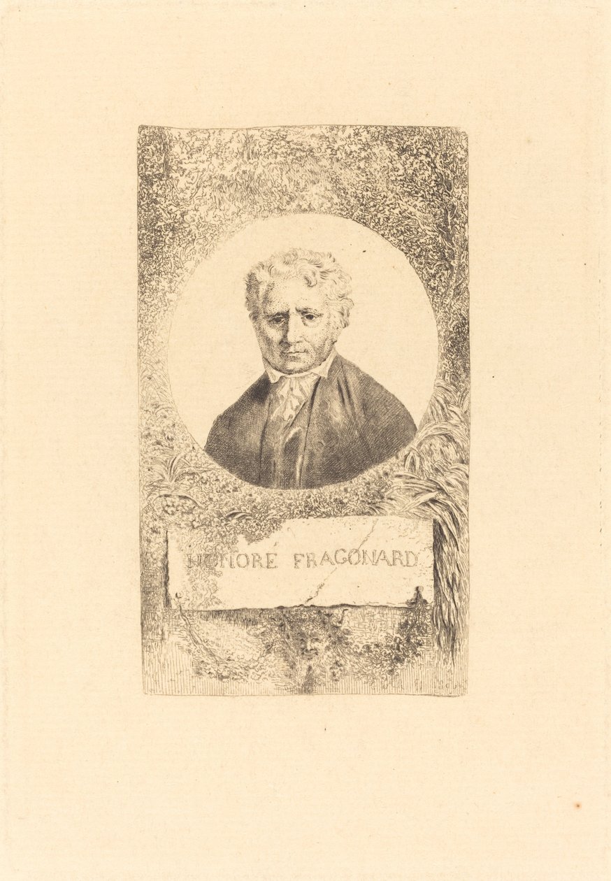 Honoré Fragonard by Charles Le Carpentier