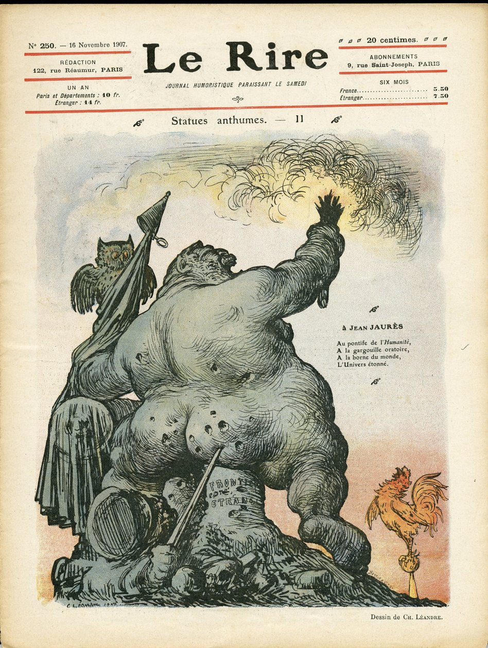 Illustration of Charles Leandre for the Cover of Le Rire by Charles Leandre