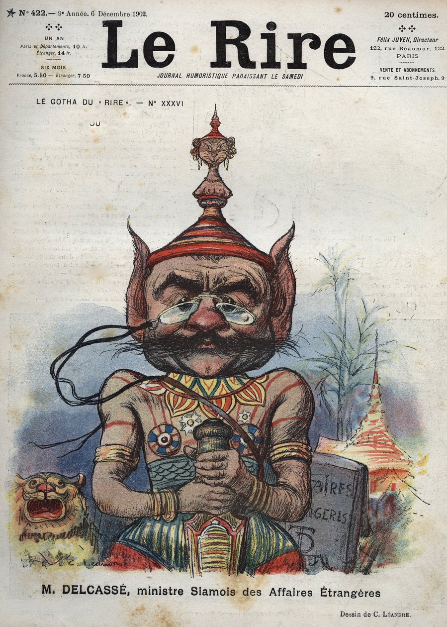 Theophile Delcasse, French Politician - Le Gotha du 