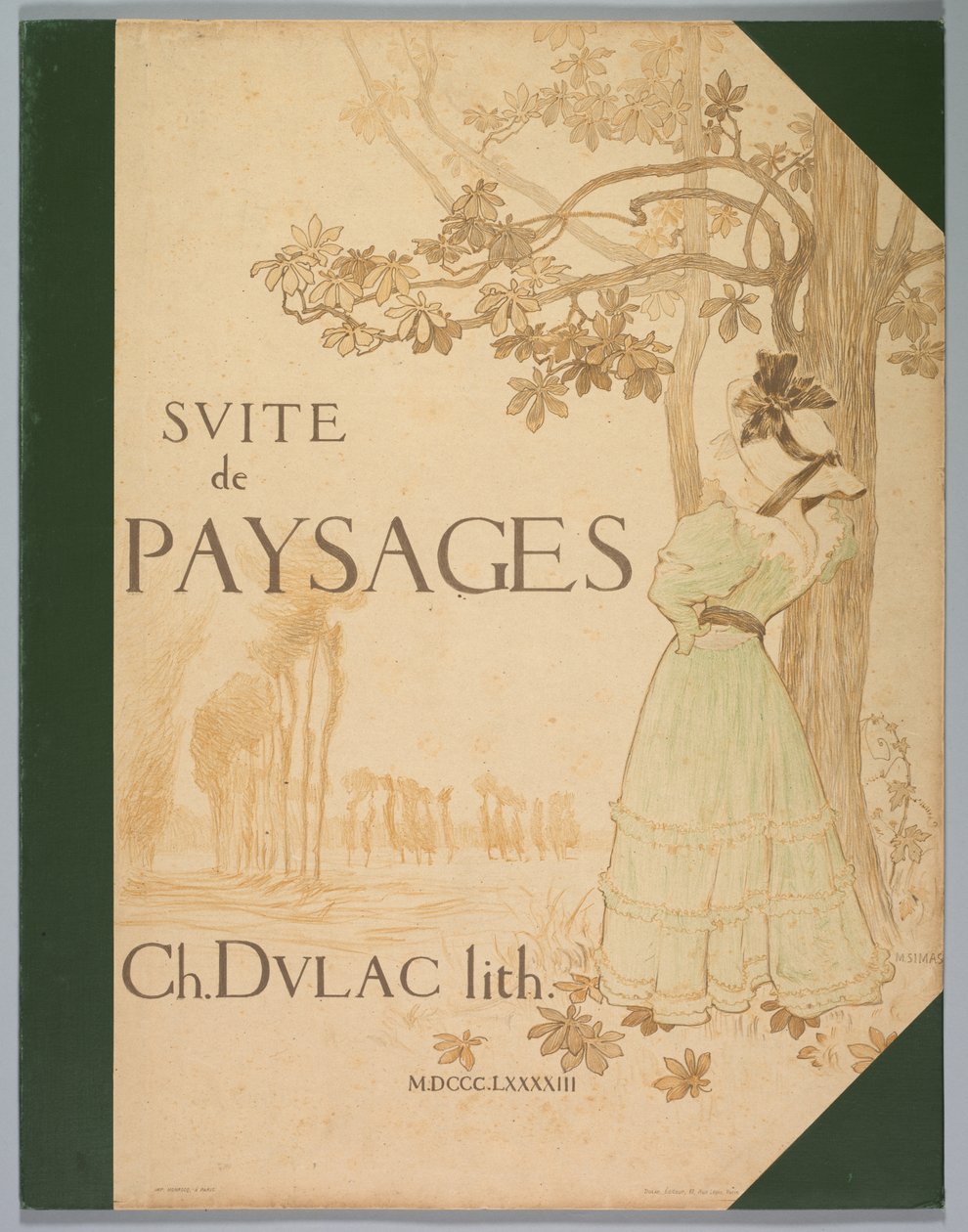 Suite of Landscapes by Charles Marie Dulac