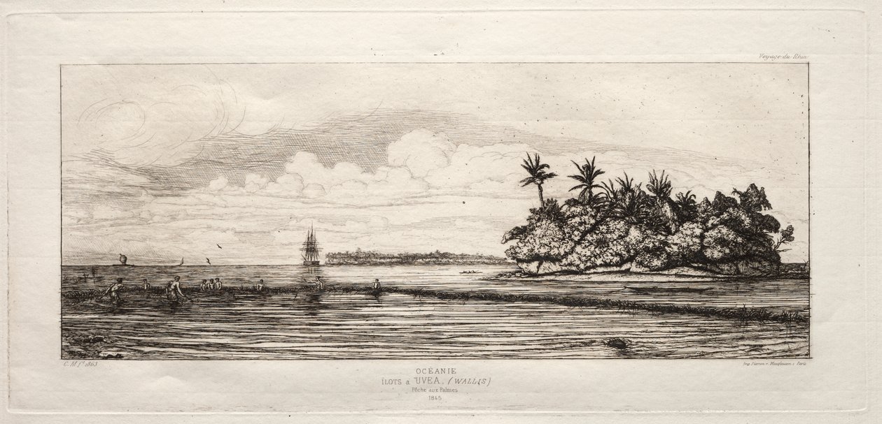 Oceania by Charles Meryon